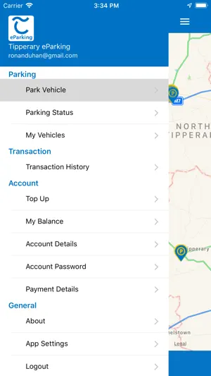 Tipperary eParking screenshot 4
