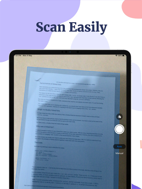 Screenshot #4 pour Best Pdf Scanner app