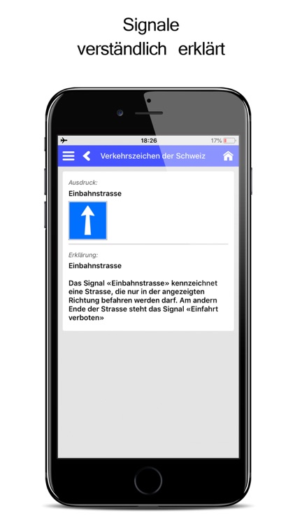Verkehrszeichen der Schweiz screenshot-6