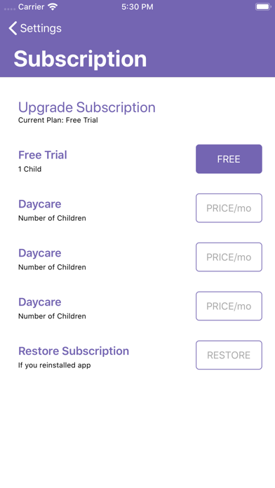Look At Me - Daycare iPhone screenshot 6 - Reference app