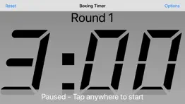 boxing timer iPhone Captures Décran 4