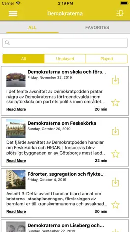 Game screenshot Demokratpodden apk