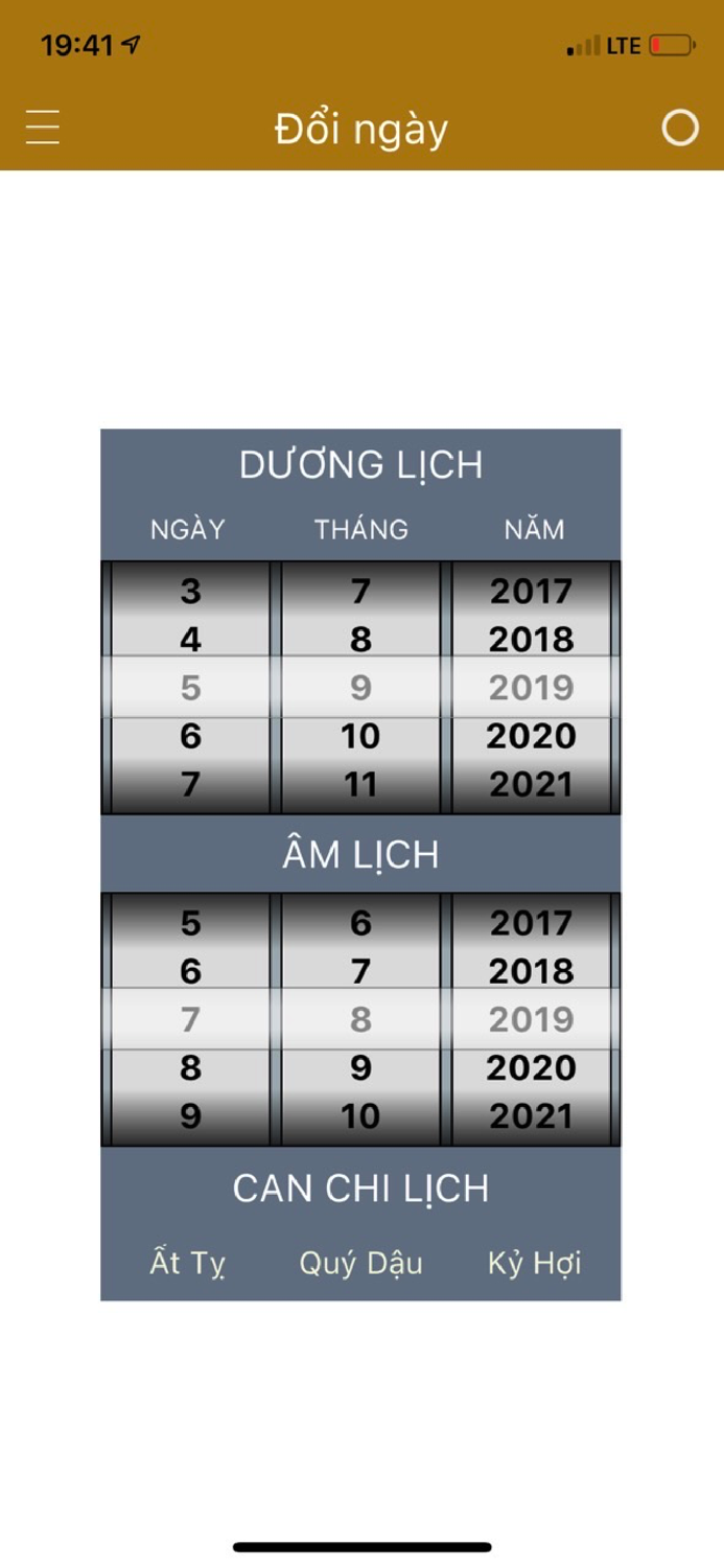 Lịch Việt Dịch Lý