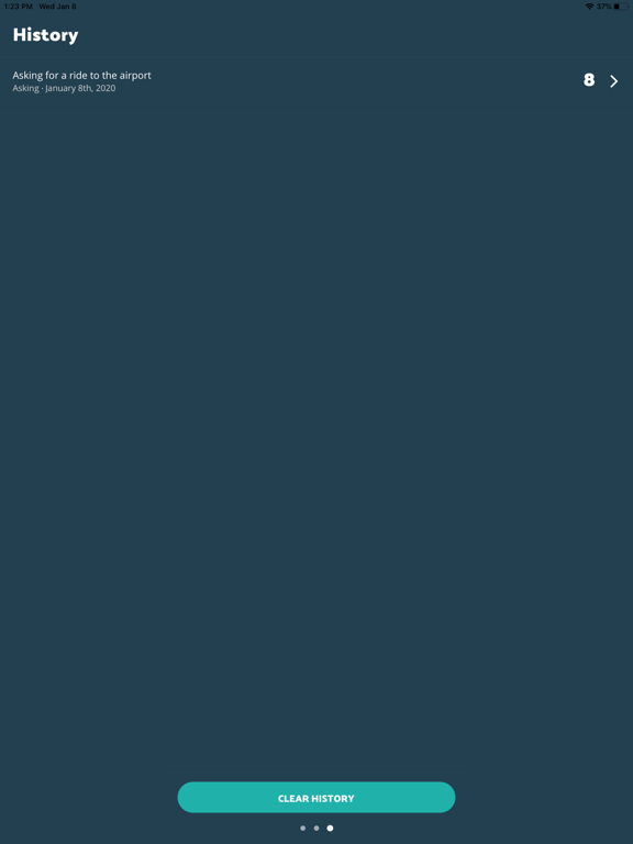 The Dime Game iPad screenshot 6 - Health & Fitness app