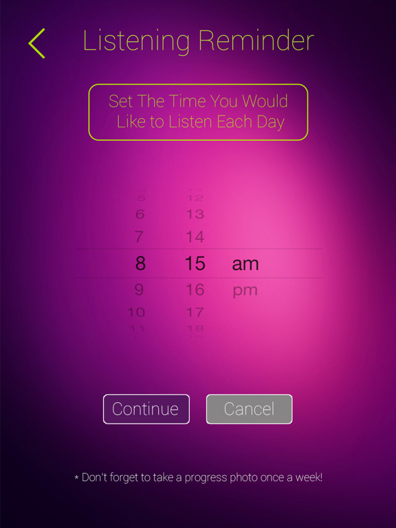 Stop Nail Biting Hypnosis iPad screenshot 5 - Health & Fitness app