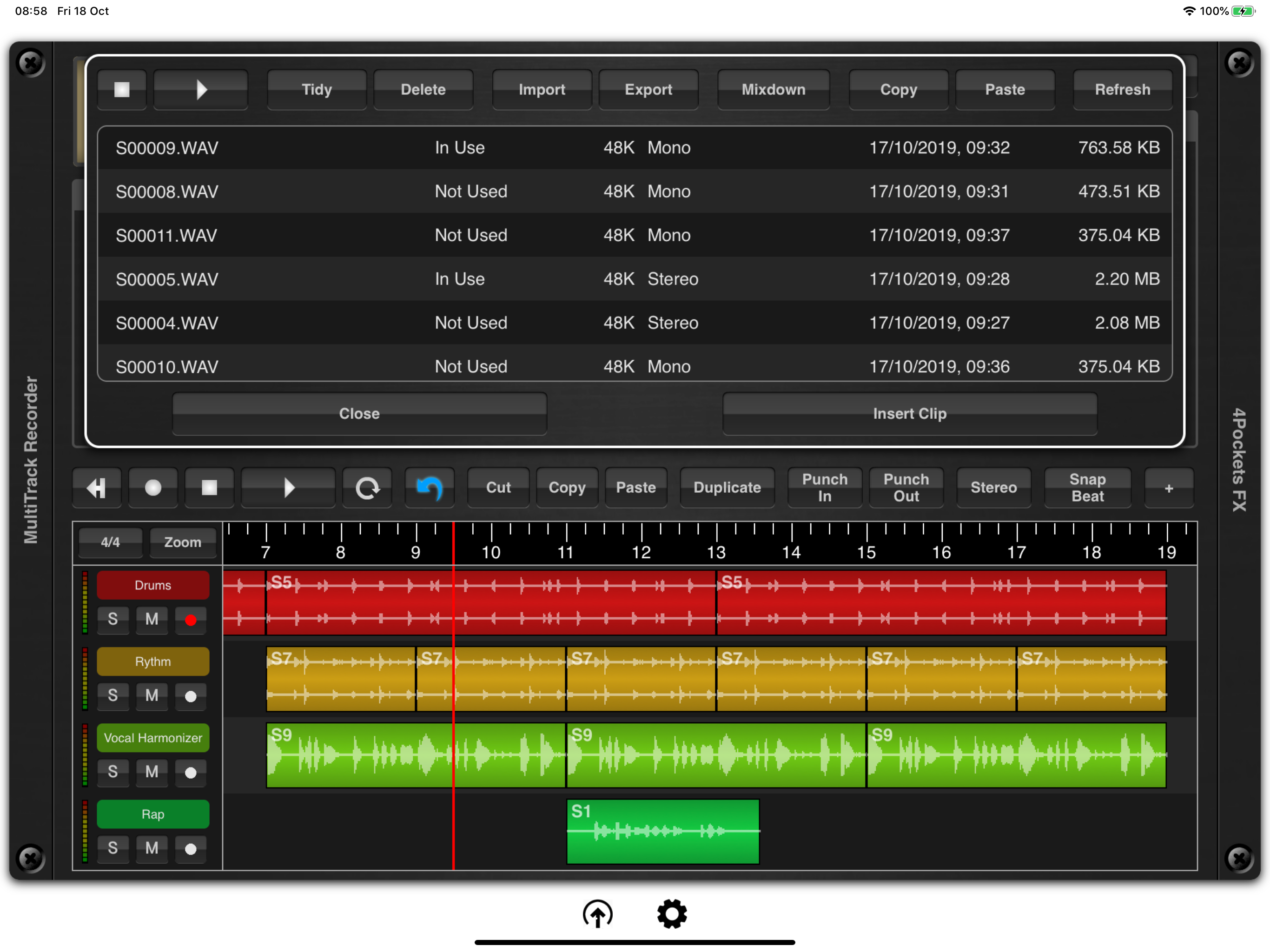 MultiTrack Recorder Plugin