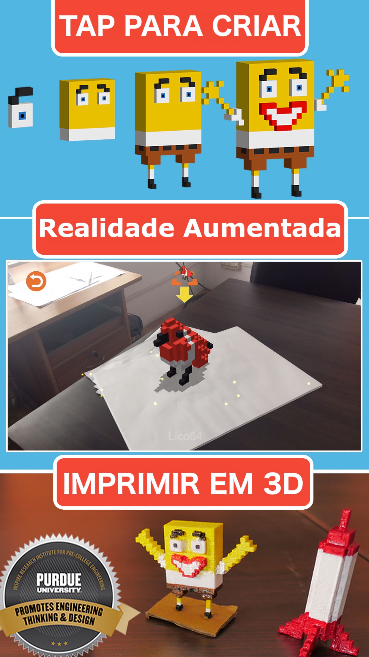 Screenshot do app Blox 3D Junior
