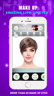 makeup - amazing lips, up eyes iphone images 3