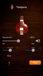 tanpura iPhone Captures Décran 2