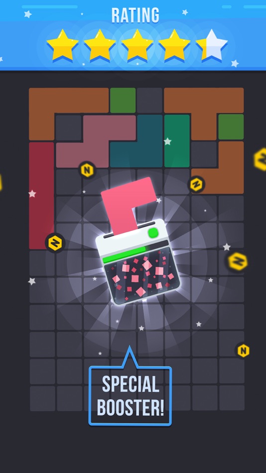 #2. Block n Line - Block Puzzle (iOS) By: LIHUHU PTE. LTD.