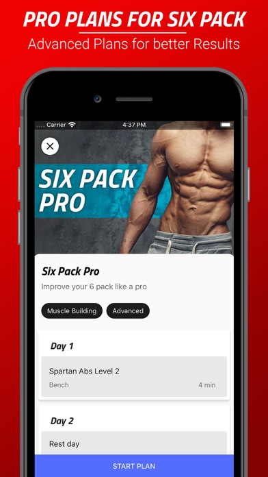 Six Pack Abs Workout Challenge screenshot 2