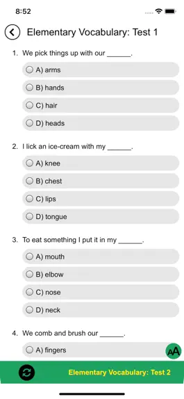 Game screenshot English Vocabulary Tests apk