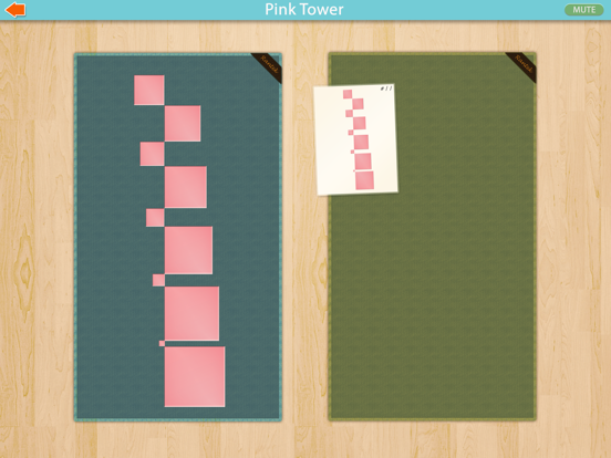 Pink Tower - Montessori Math iPad app afbeelding 4