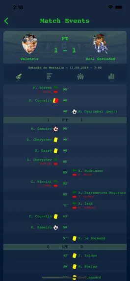 Game screenshot Live Results for Spanish Liga apk