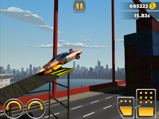 Stunt Car Challenge 3 iPad screenshot 5 - Games app
