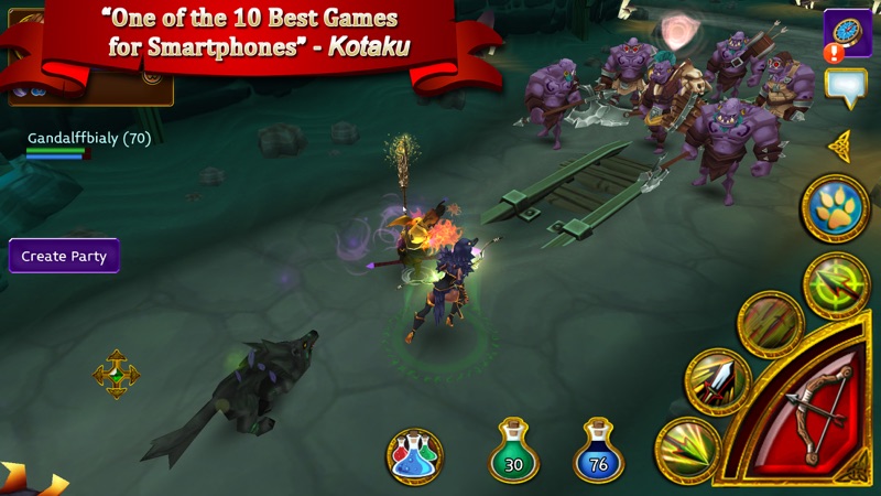 Arcane Legends MMORPG screenshot 2