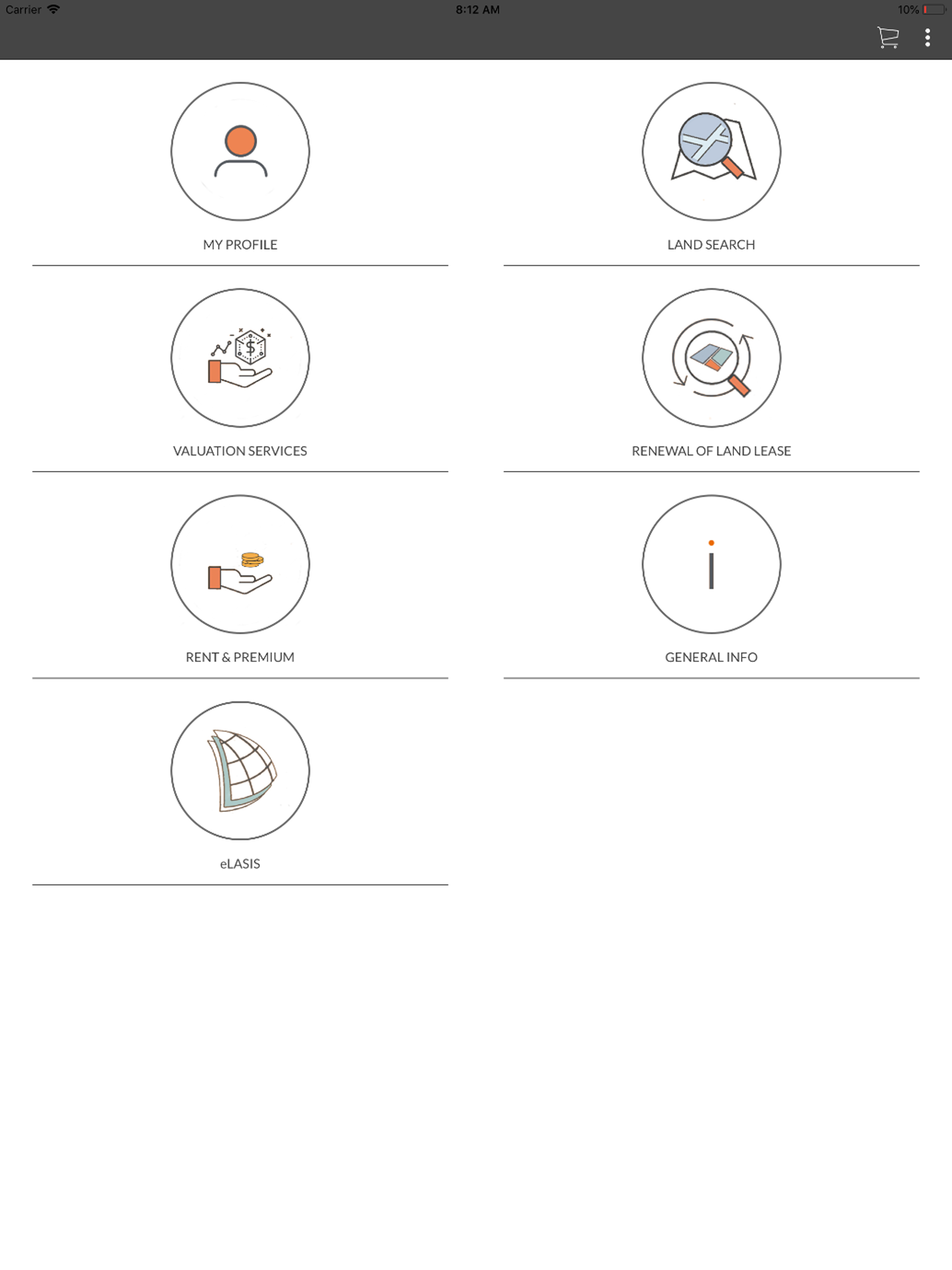 mobile LASIS screenshot 4