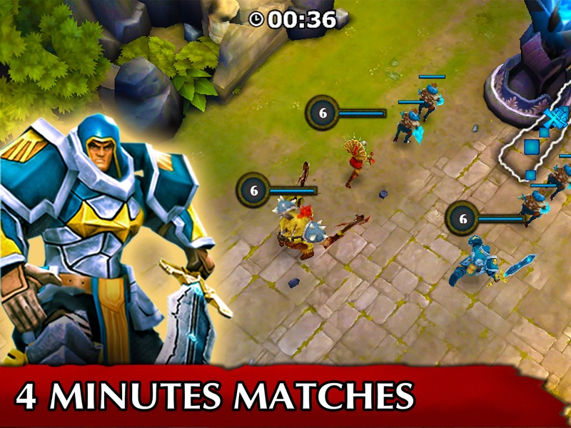 Legendary Heroes MOBA Offline screenshot 9