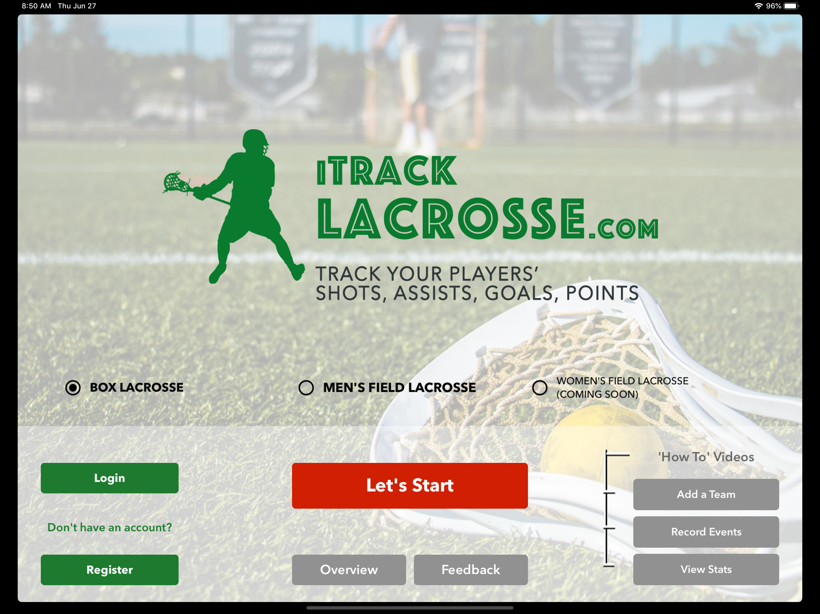 iTrackLacrosse -Lacrosse Stats screenshot 6
