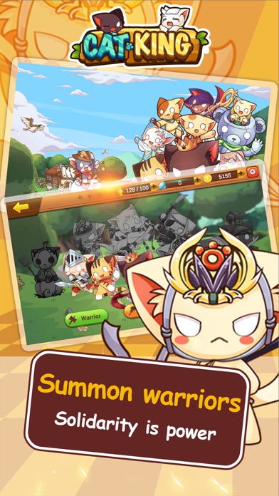 Cats King - Battle Dog Wars screenshot 3