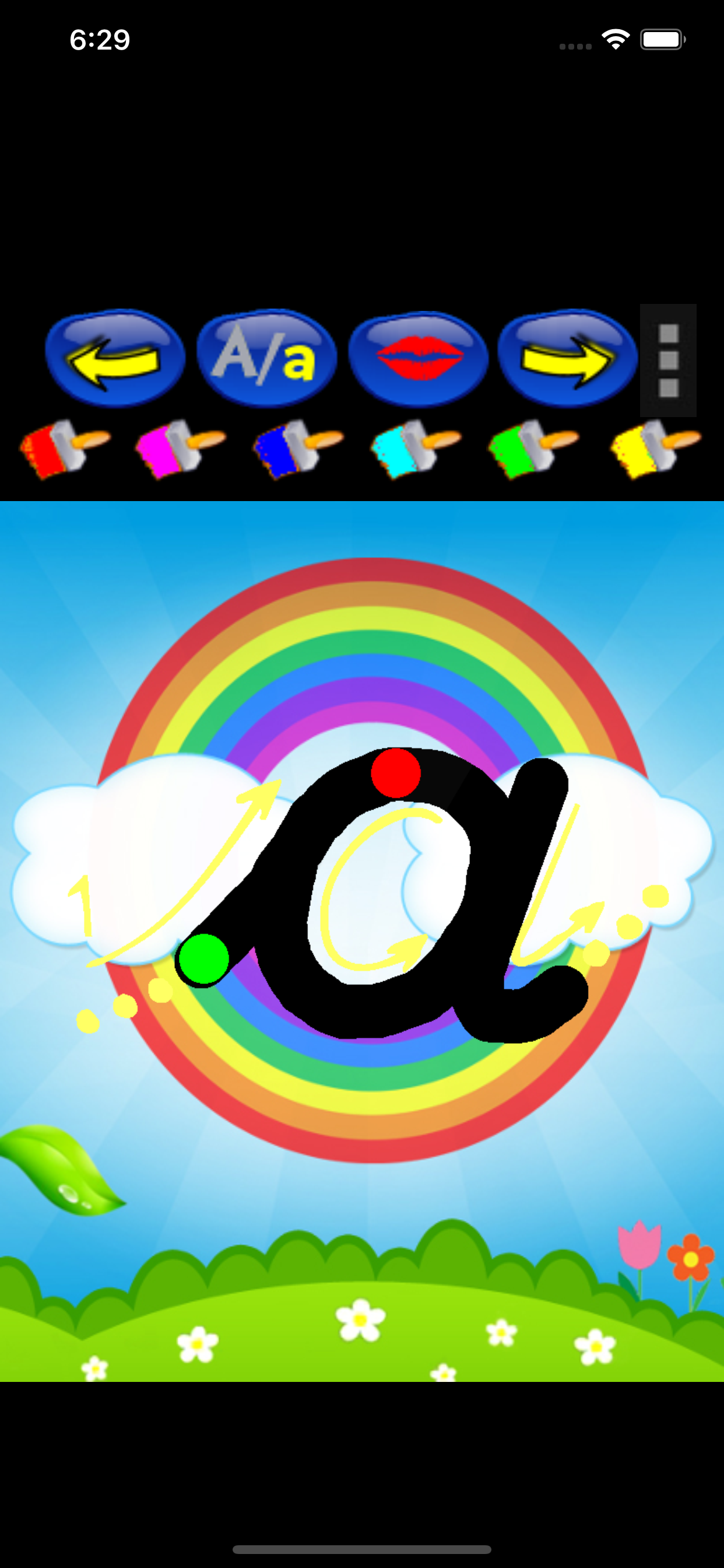Write ABC - Cursive alphabets screenshot 3