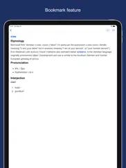 italian etymology dictionary ipad resimleri 3