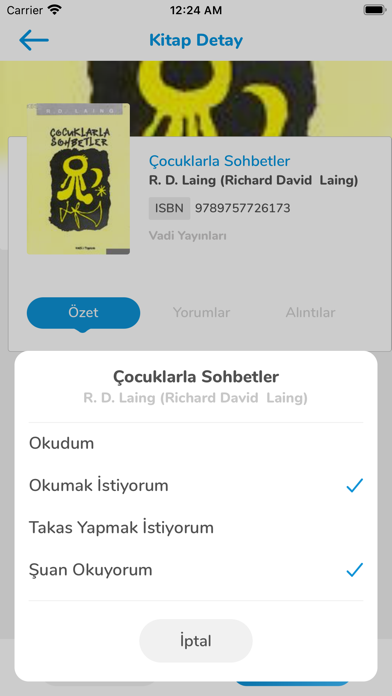 Kitap Dostum iPhone screenshot 8 - Book app