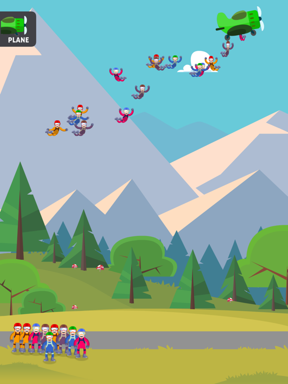 Parachute!! iPad screenshot 3 - Games app