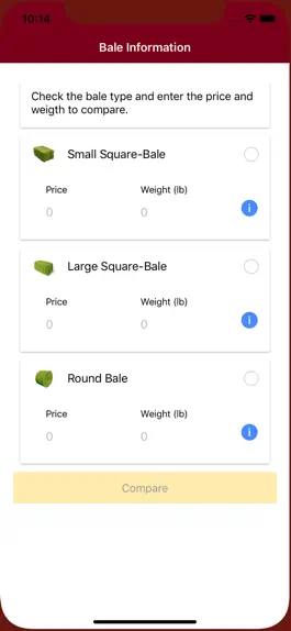 Game screenshot Hay Price Calc apk