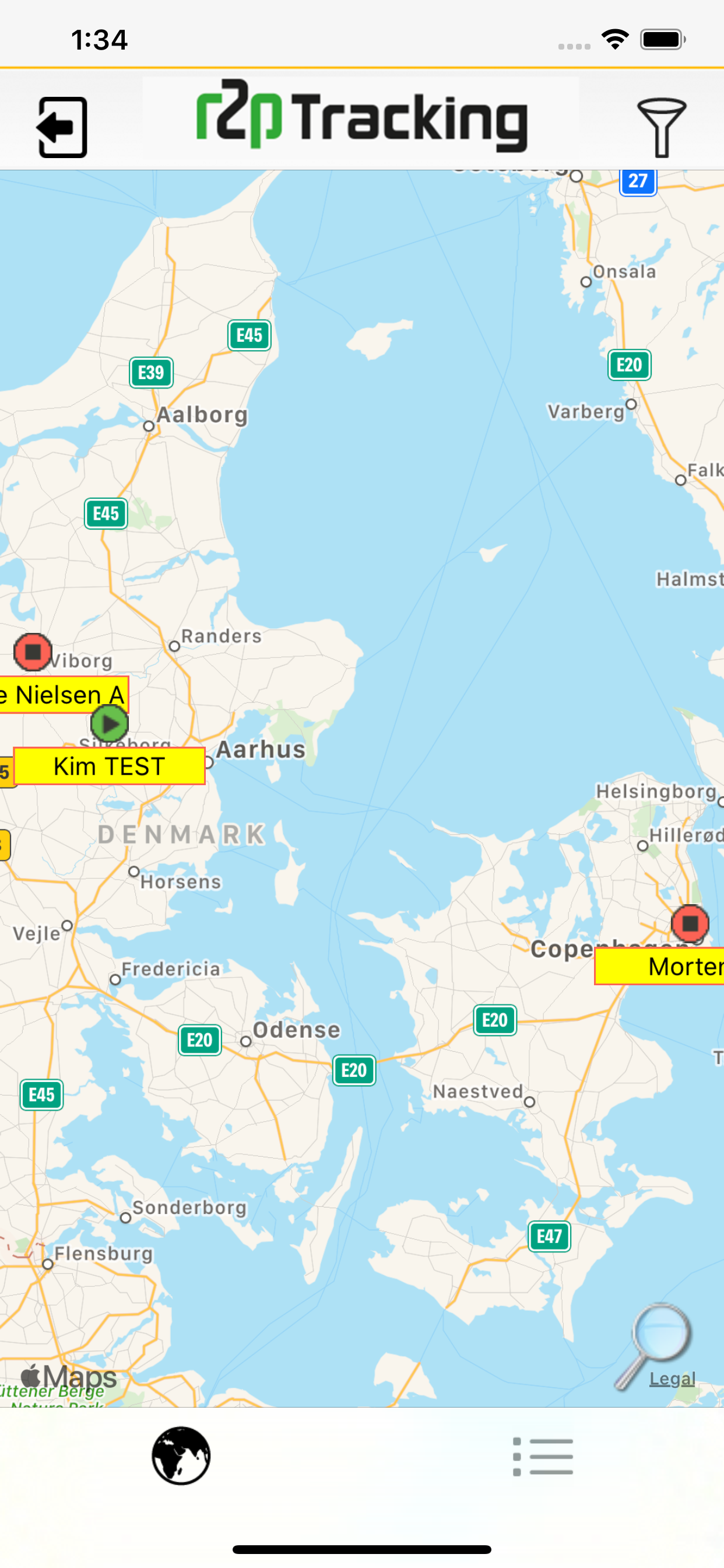 R2P Tracking Mobile