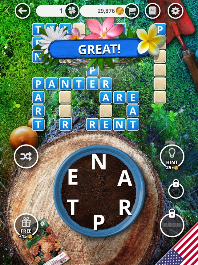 Garden Of Words Word Game On The App Store