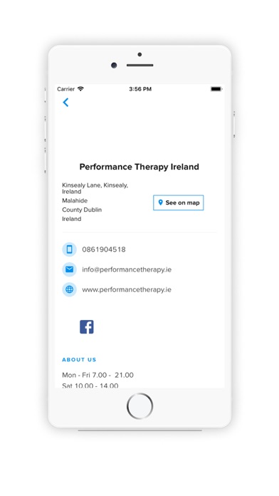 Screenshot #1 pour Performance Therapy Ireland