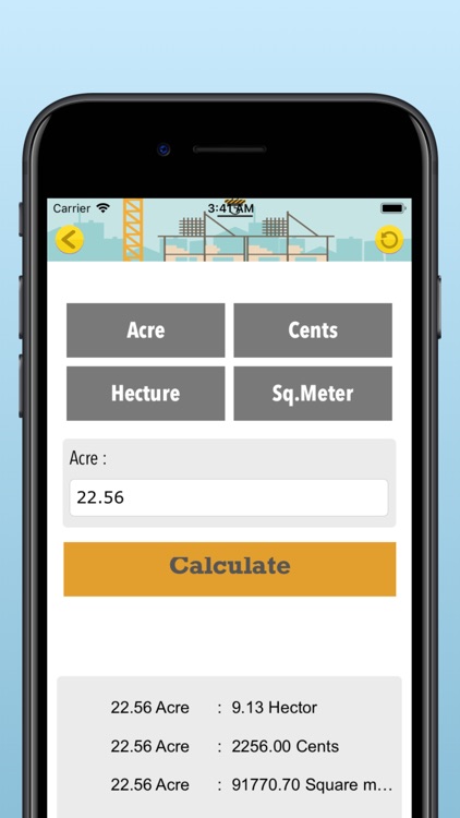 Builder Area Calc