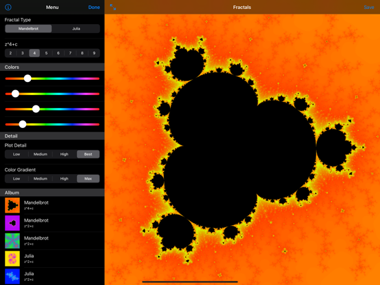 Fractals iPad app afbeelding 5