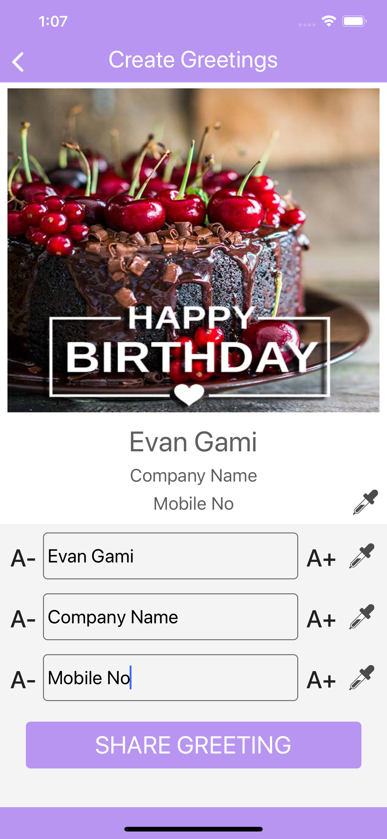 Birthday  Messages & Wishes screenshot 9
