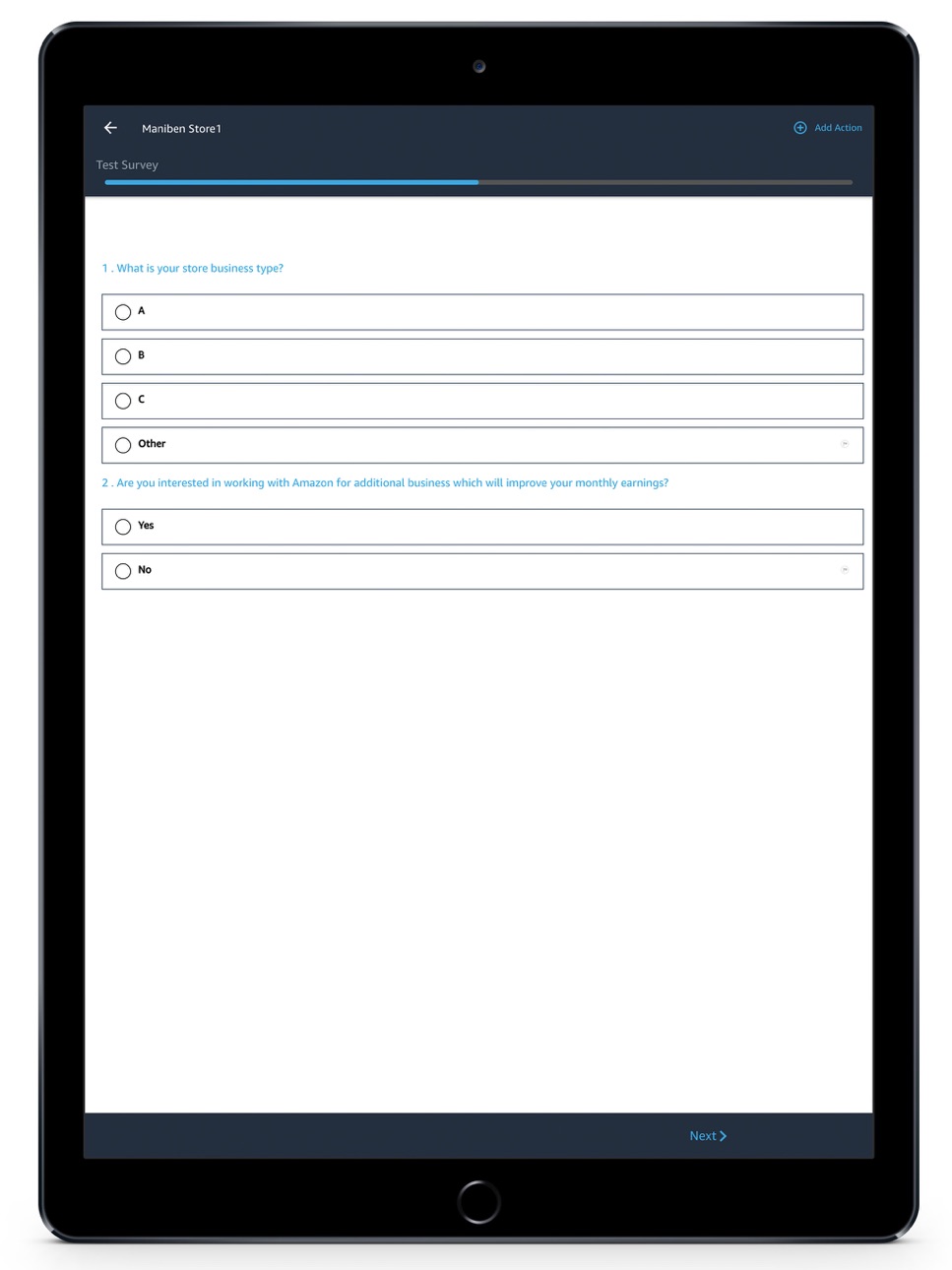 iPad screenshot