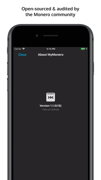 MyMonero: Send money privately Screenshot