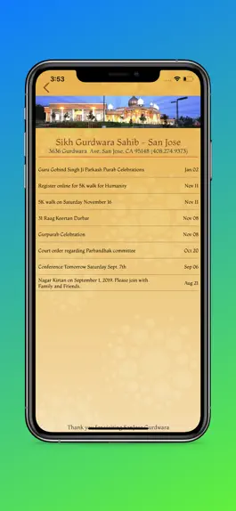Game screenshot Sikh Gurdwara Sahib -San Jose apk