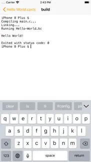 seeless - c compiler iphone screenshot 3