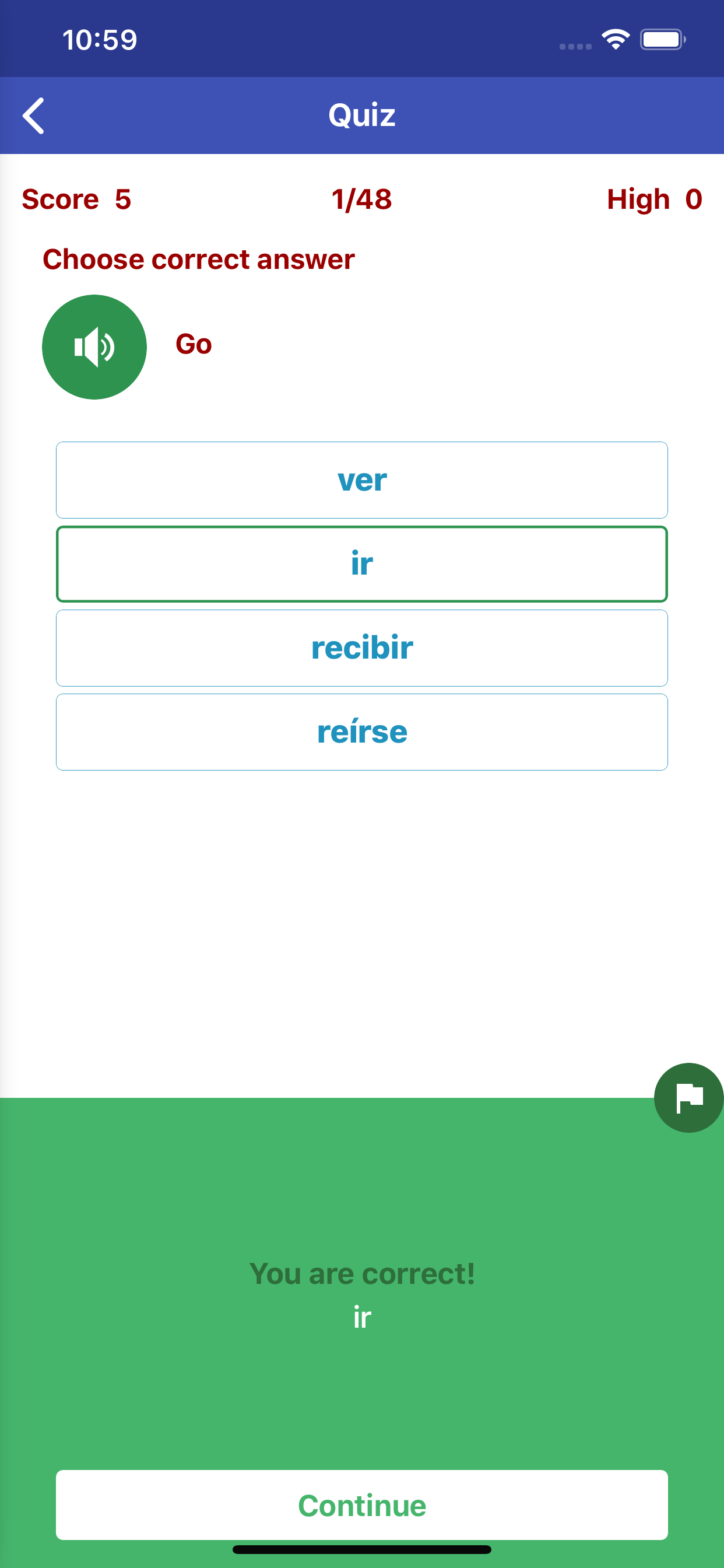 Learn Spanish Language Daily screenshot 7