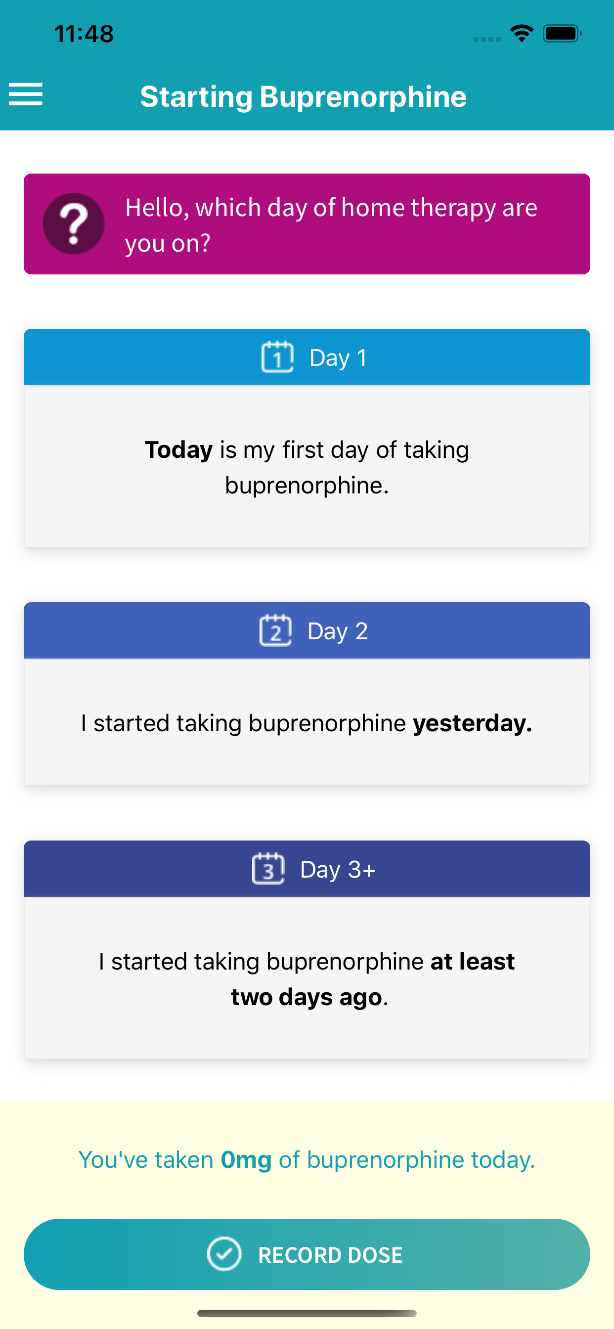 Buprenorphine Home Induction