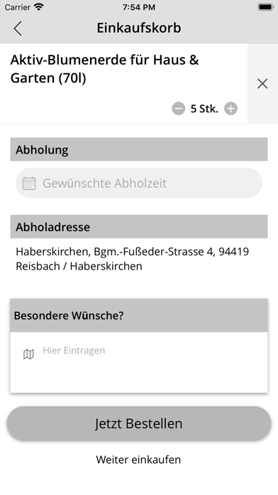 Screenshot #3 pour Stalleder Bestell-App