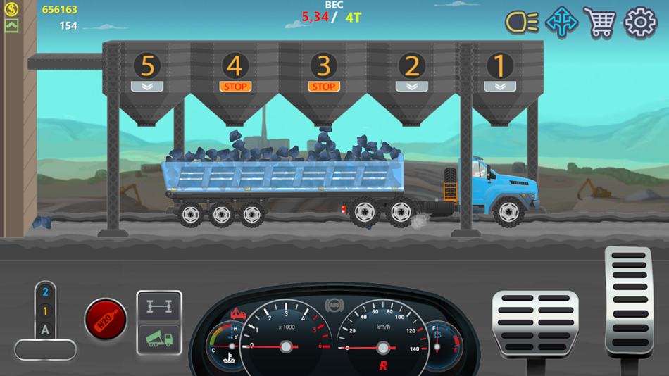 #5. Trucker Real Wheels (iOS) 由: Feofun Limited