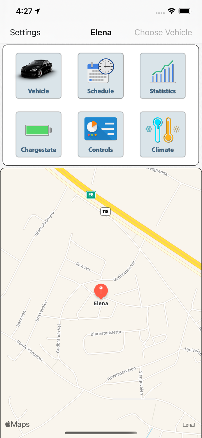 TeslApp - App for Tesla