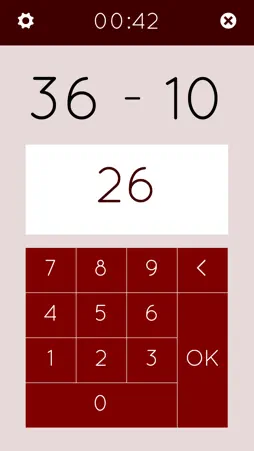 Subtraction Math Master screenshot 1