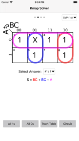 Kmap Solver screenshot