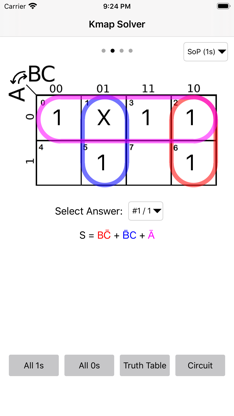 Kmap Solver screenshot 2