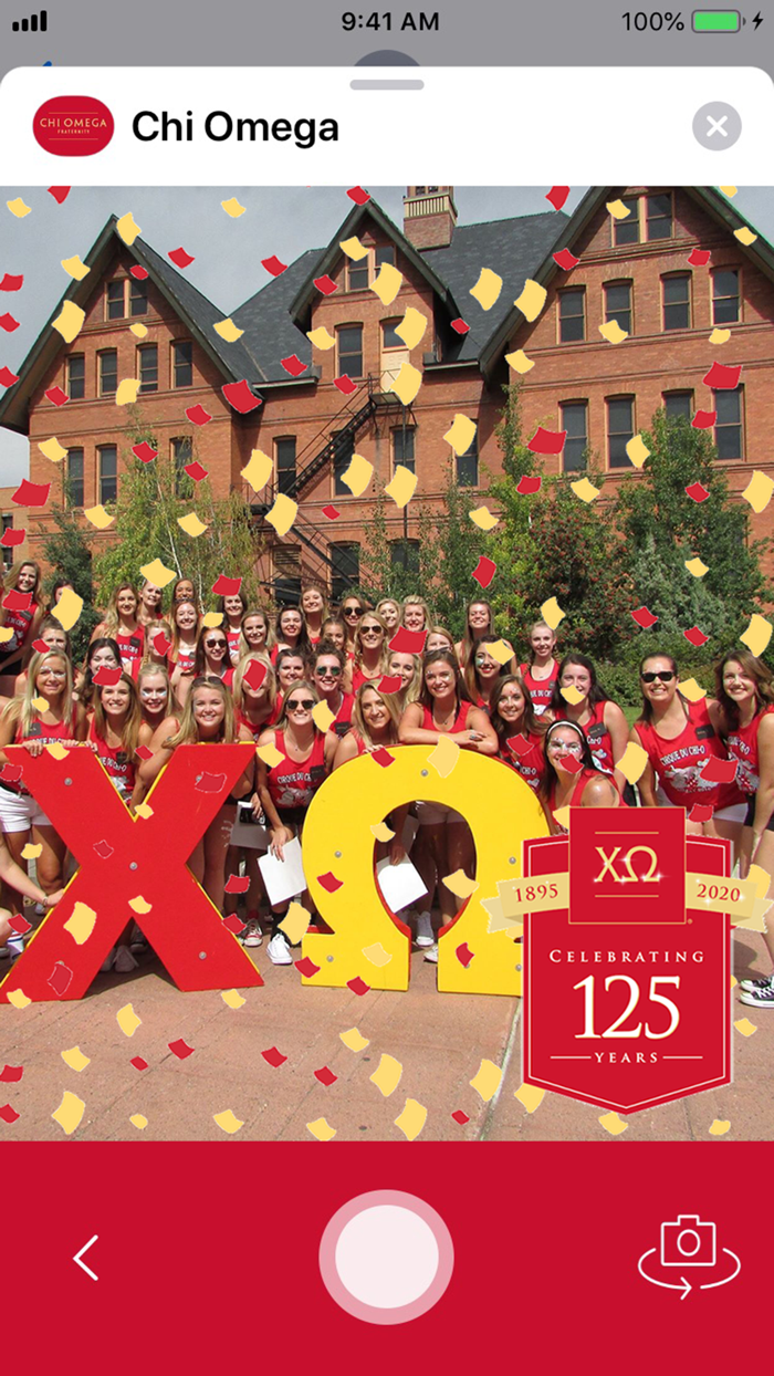 Chi Omega Emojis  Filters