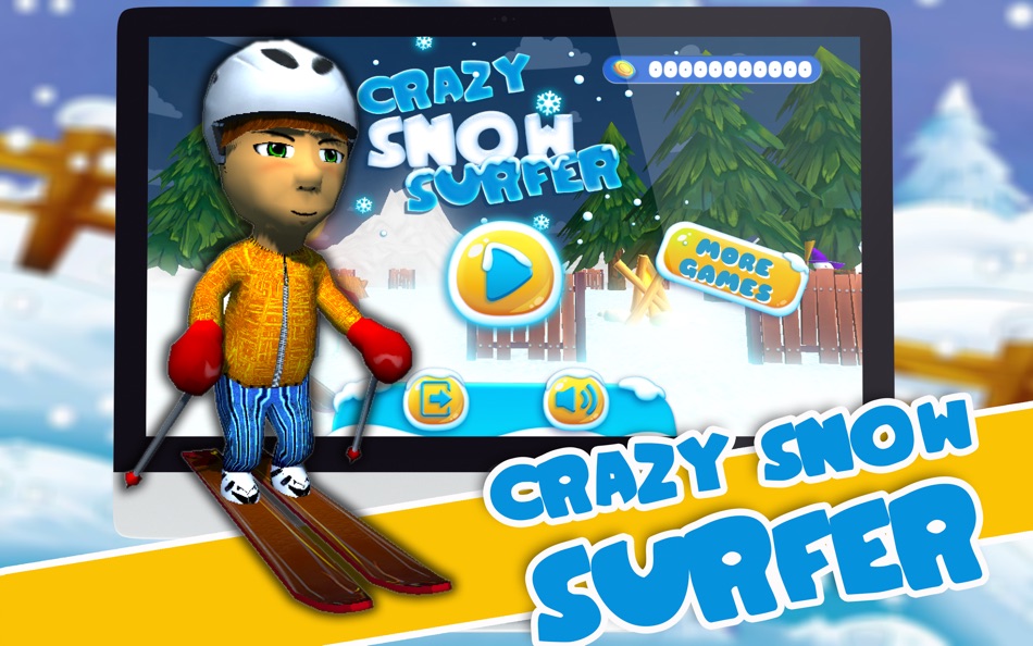 Crazy Snow Surfer SKI SAFARI - 1.0 - (macOS)