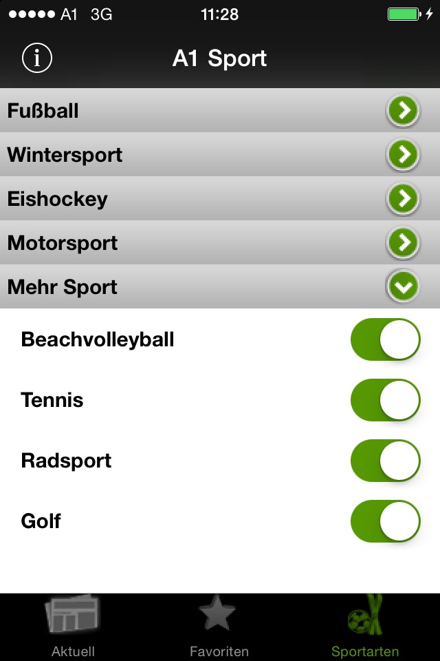 A1 Sport screenshot 3